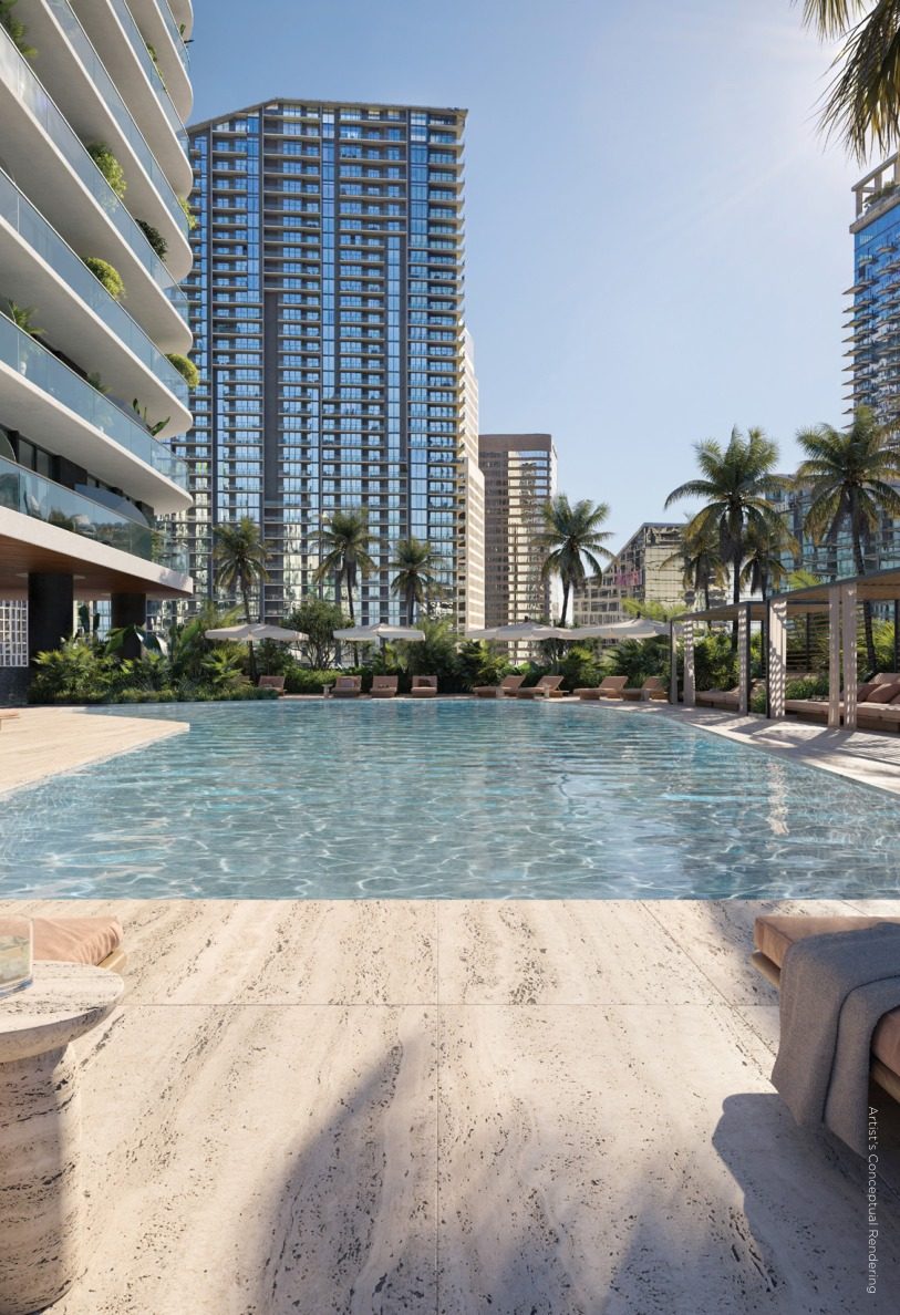 Pool deck LOFTY Brickell